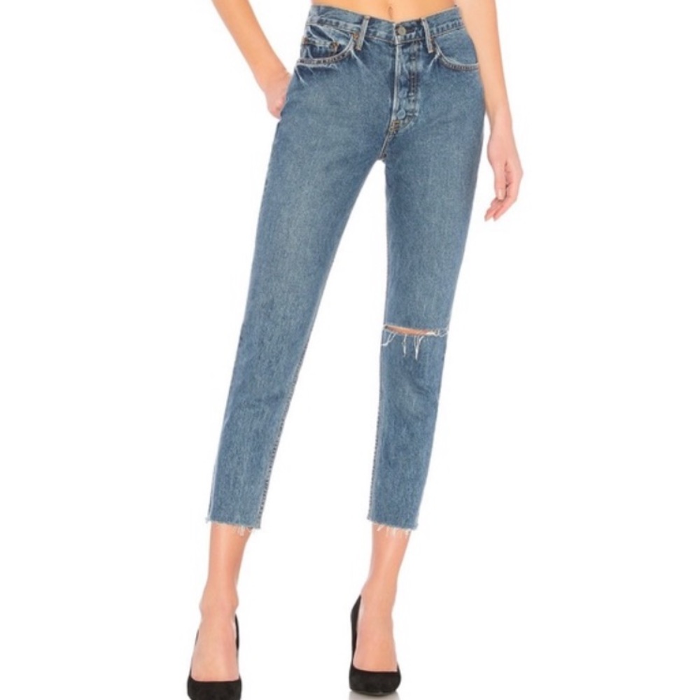 GRLFRND Karolina High Waist Jean, Sienna